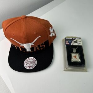 Mitchell & Ness‎ Texas Youth SnapBack And Keychain New